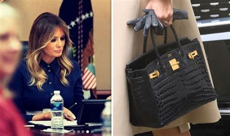 Melania Trump news: FLOTUS pairs expensive Birkin .